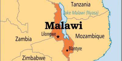 Mapa de lilongwe (Malawi