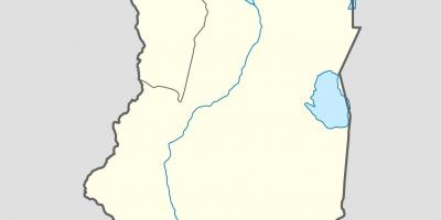 Mapa do Malawi rio